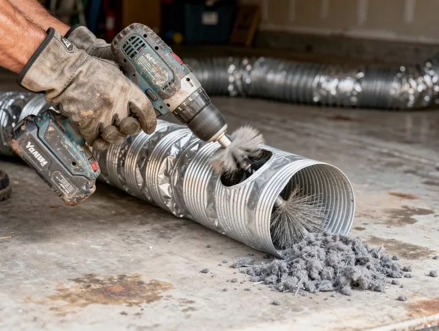 Professional duct cleaning by Glocester Dryer Vent Cleaning in Glocester