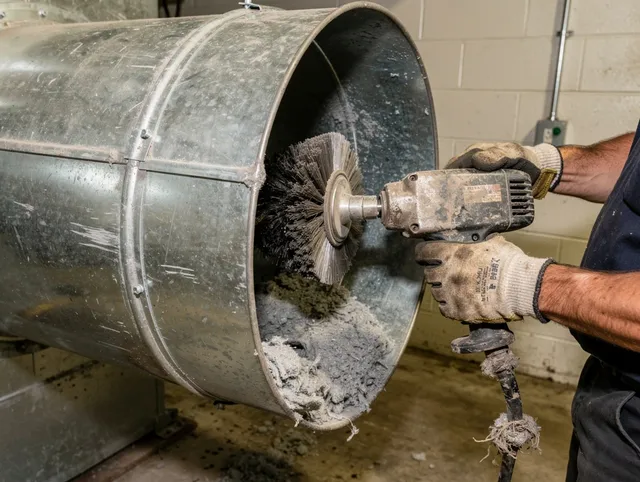 Industrial-grade dryer vent cleaning by Glocester Dryer Vent Cleaning in Glocester
